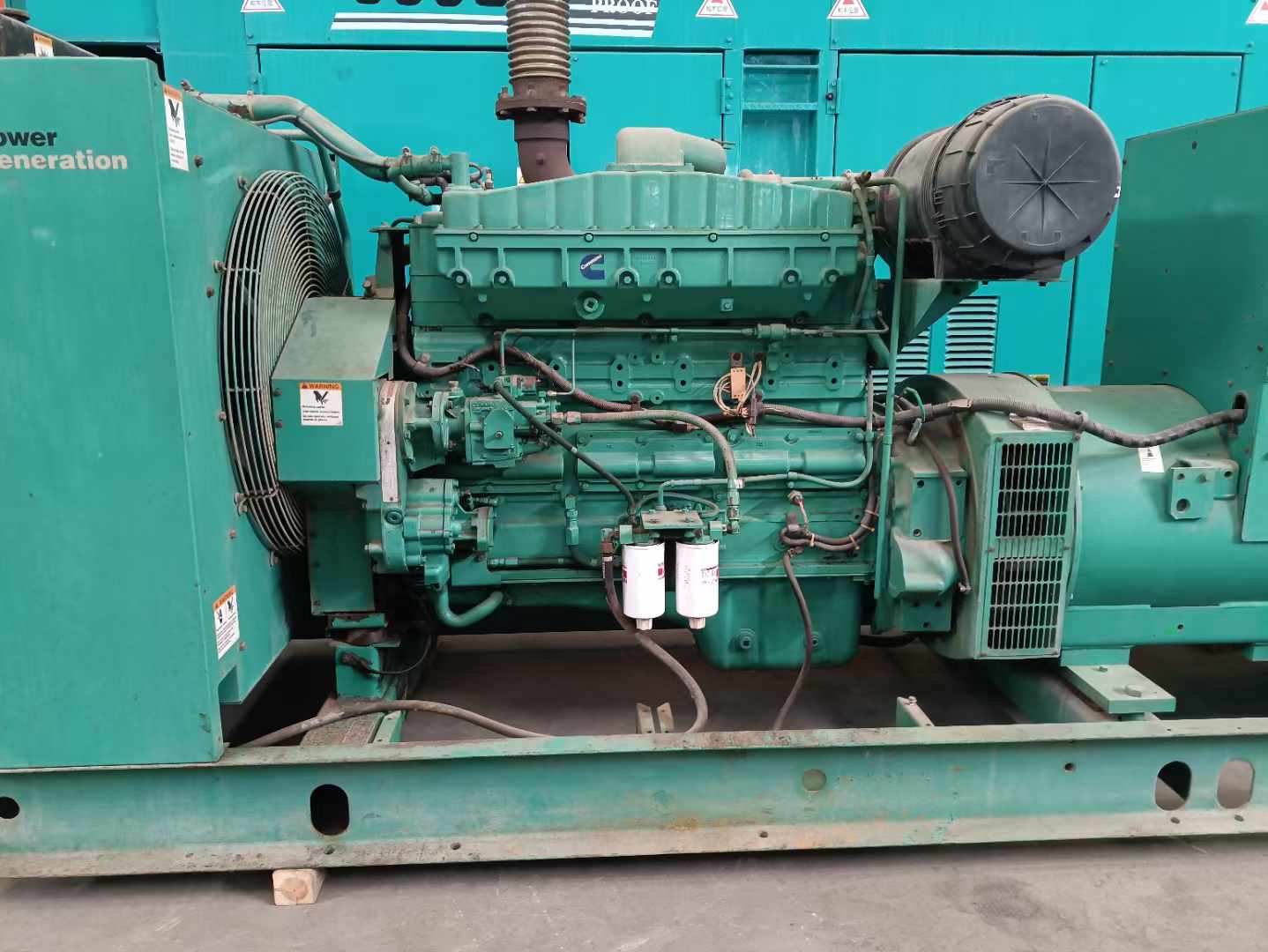 涵江过载会对 600kW 柴油发电机组造成哪些损害？